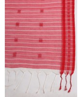  Bengali Tant Handloom Cotton Saree Galaxi Design With Blouse Piece