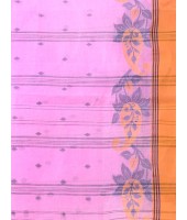 Cotton Saree Padmakshi Woven Designer Without Blouse Piece (Pink)