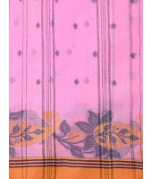 Cotton Saree Padmakshi Woven Designer Without Blouse Piece (Pink)