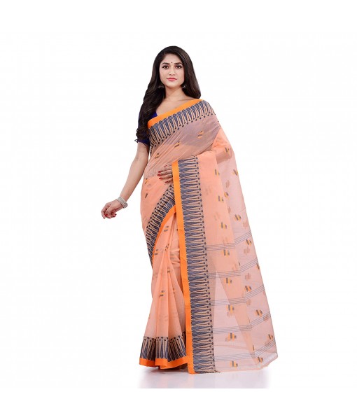 Beautiful Meena Cotton Handloom Saree With Blouse Piece Soft Saree for  Women. S - Etsy