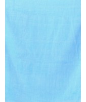  Fancy Trendy Solid Transparent Design Pure Cotton Handloom MulMul Saree (Blue)