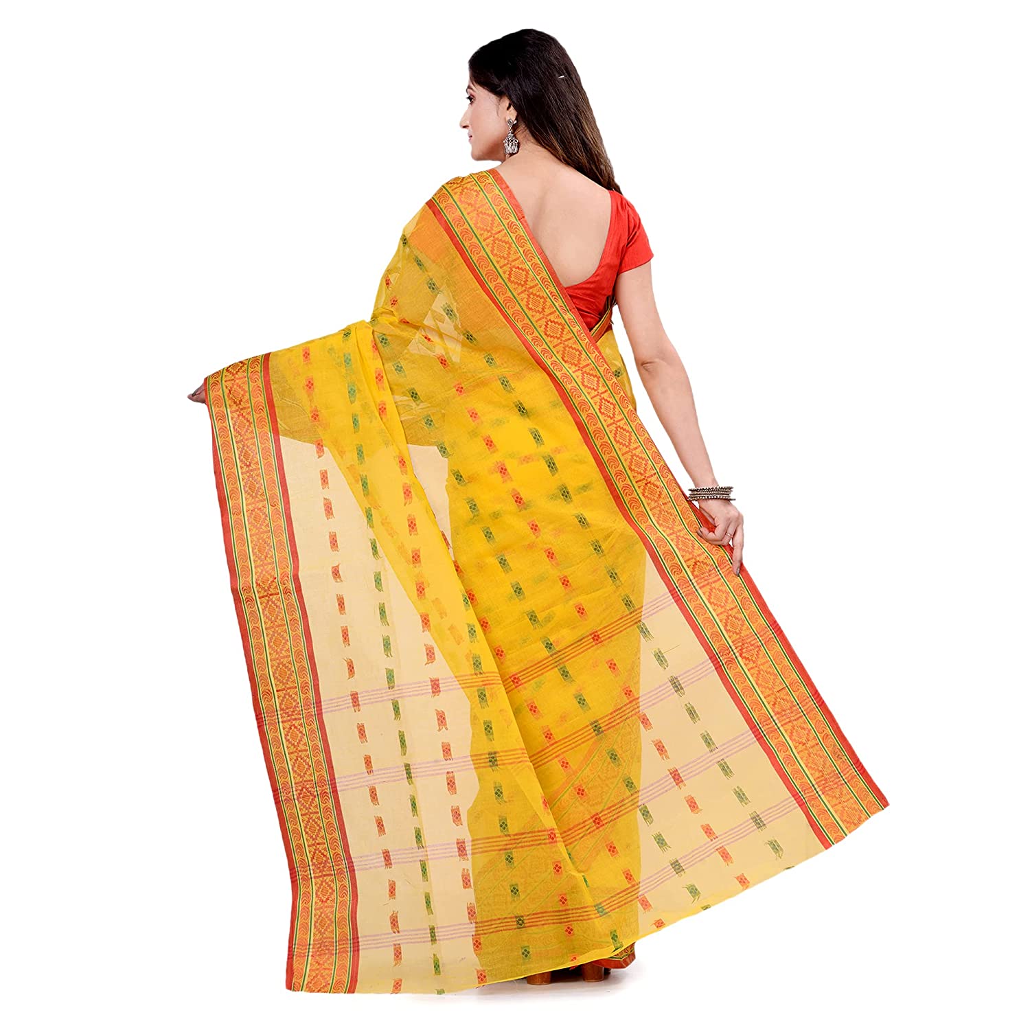 Yellow Saree - Buy Yellow Colour Sarees Online At Koskii